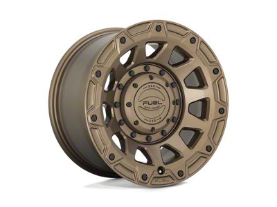 Fuel Wheels Tracker Matte Bronze 4-Wheel Kit; 20x9; 1mm Offset; 5x114.3/5x127mm Bolt Pattern; 78.10mm Hub Bore