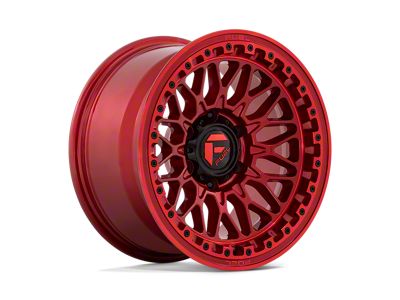 Fuel Wheels Trigger Candy Red 4-Wheel Kit; 17x9; -12mm Offset; 6x139.7mm Bolt Pattern; 106.10mm Hub Bore