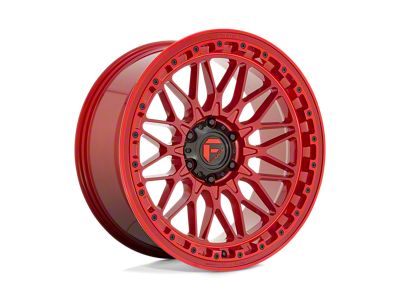 Fuel Wheels Trigger Candy Red 4-Wheel Kit; 20x9; 1mm Offset