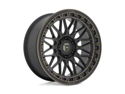 Fuel Wheels Trigger Matte Black Dark Tint 4-Wheel Kit; 20x9; 1mm Offset; 6x139.7mm Bolt Pattern; 106.10mm Hub Bore