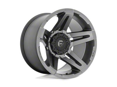 Fuel Wheels SFJ Matte Gunmetal 4-Wheel Kit; 20x12; -44mm Offset