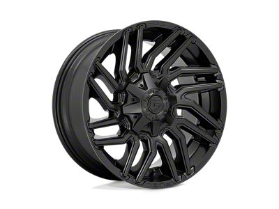 Fuel Wheels Typhoon Matte Black 4-Wheel Kit; 20x9; 1mm Offset