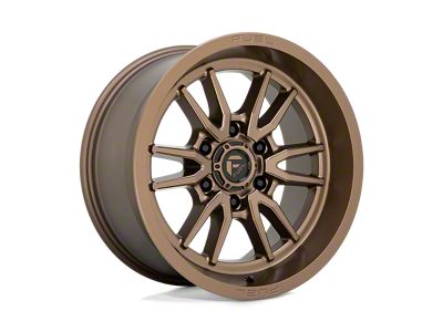 Fuel Wheels Clash Bronze 4-Wheel Kit; 17x9; -12mm Offset; 6x139.7mm Bolt Pattern; 106.10mm Hub Bore