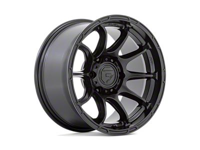 Fuel Wheels Variant Matte Black 4-Wheel Kit; 17x9; -12mm Offset