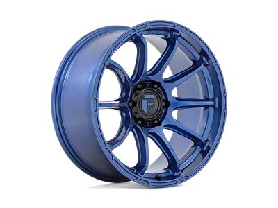 Fuel Wheels Variant Dark Blue 4-Wheel Kit; 17x9; 1mm Offset