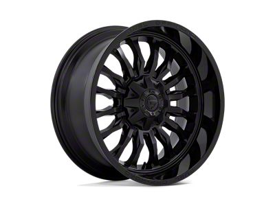 Fuel Wheels Arc Blackout 4-Wheel Kit; 22x10; -18mm Offset