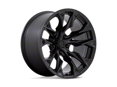 Fuel Wheels Flame Blackout 4-Wheel Kit; 20x10; -18mm Offset