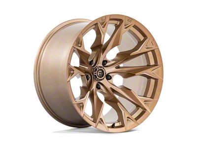 Fuel Wheels Flame Platinum Bronze 4-Wheel Kit; 22x12; -44mm Offset; 5x127mm Bolt Pattern; 71.50mm Hub Bore