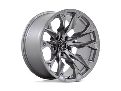 Fuel Wheels Flame Platinum 4-Wheel Kit; 20x10; -18mm Offset; 5x127mm Bolt Pattern; 71.50mm Hub Bore