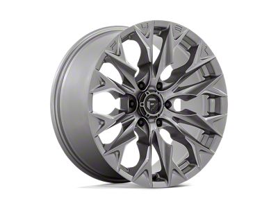 Fuel Wheels Flame Platinum 4-Wheel Kit; 20x9; 20mm Offset; 6x139.7mm Bolt Pattern; 106.10mm Hub Bore