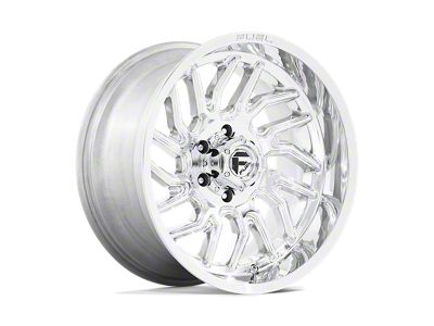 Fuel Wheels Hurricane Polished Milled 4-Wheel Kit; 20x10; -18mm Offset; 6x139.7mm Bolt Pattern; 106.10mm Hub Bore