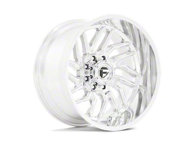 Fuel Wheels Hurricane Polished Milled 4-Wheel Kit; 20x9; 20mm Offset