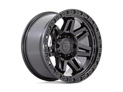 Fuel Wheels Syndicate Blackout 4-Wheel Kit; 17x9; -12mm Offset