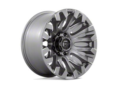 Fuel Wheels Quake Platinum 4-Wheel Kit; 20x10; -18mm Offset