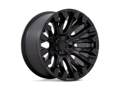 Fuel Wheels Quake Blackout 4-Wheel Kit; 20x10; -18mm Offset