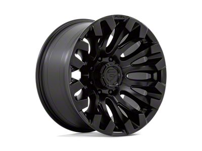 Fuel Wheels Quake Blackout 4-Wheel Kit; 20x10; -18mm Offset; 8x170mm Bolt Pattern; 125.10mm Hub Bore