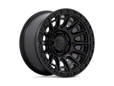 Fuel Wheels Cycle Blackout 4-Wheel Kit; 17x9; 1mm Offset