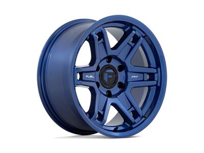 Fuel Wheels Slayer Dark Blue 4-Wheel Kit; 18x8.5; -15mm Offset