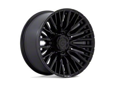 Fuel Wheels Rebar Blackout 4-Wheel Kit; 20x10; -18mm Offset