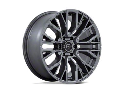 Fuel Wheels Rebar Matte Gunmetal 4-Wheel Kit; 20x9; 20mm Offset