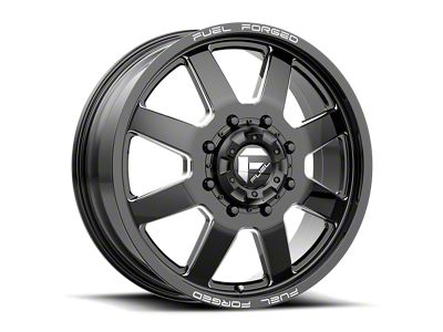 Fuel Wheels FF09D Matte Black Milled 4-Wheel Kit; 24x8.25; 105mm Offset