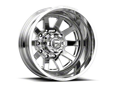 Fuel Wheels FF09D Polished 4-Wheel Kit; 24x8.25; -200mm Offset