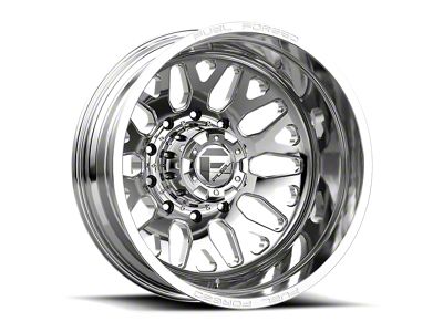 Fuel Wheels FF19D Polished 4-Wheel Kit; 24x8.25; -200mm Offset