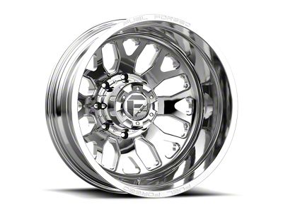 Fuel Wheels FF19D Polished 4-Wheel Kit; 24x8.25; -225mm Offset