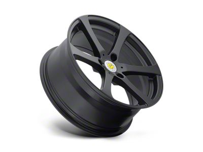 Genius Wheels Newton Matte Black 4-Wheel Kit; 17x7.5; 26mm Offset