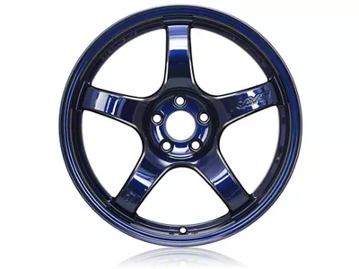 Gram Lights 57CR Eternal Blue Pearl 4-Wheel Kit; 18x9.5; 12mm Offset