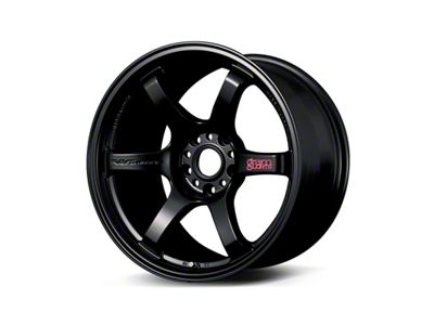 Gram Lights 57DR Semi Gloss Black 4-Wheel Kit; 18x8.5; 37mm Offset
