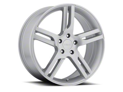 HELO HE885 Silver 4-Wheel Kit; 20x8.5; 38mm Offset