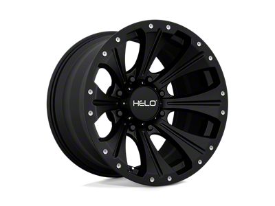 HELO HE901 Satin Black 4-Wheel Kit; 20x9; 18mm Offset