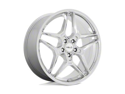 HELO HE919 Chrome 4-Wheel Kit; 17x7.5; 38mm Offset