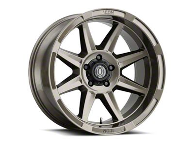 ICON Alloys Bandit Gloss Bronze 4-Wheel Kit; 20x10; -24mm Offset