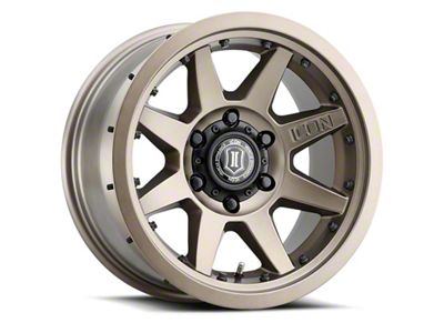 ICON Alloys Rebound Pro Bronze 4-Wheel Kit; 17x8.5; 0mm Offset