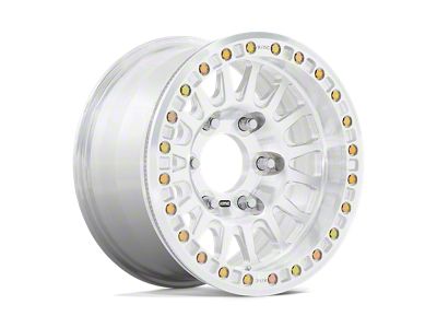 KMC Impact Forged Beadlock Raw Machined 4-Wheel Kit; 17x9; 25mm Offset; 6x165.1mm Bolt Pattern; 108mm Hub Bore