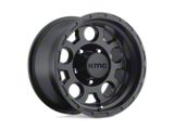 KMC Enduro Matte Black 4-Wheel Kit; 16x8; 0mm Offset