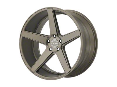 KMC District Matte Bronze 4-Wheel Kit; 19x8.5; 35mm Offset