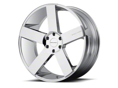 KMC MC5 Chrome 4-Wheel Kit; 22x9; 30mm Offset; 6x139.7mm Bolt Pattern; 106.10mm Hub Bore