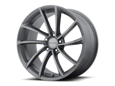 KMC Spin Gun Metal 4-Wheel Kit; 19x9.5; 35mm Offset