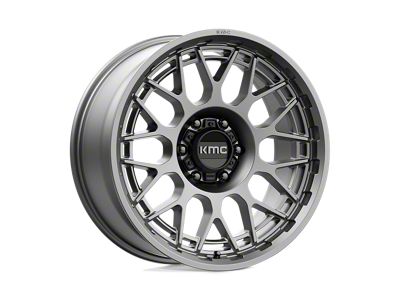 KMC Technic Anthracite 4-Wheel Kit; 20x9; 18mm Offset