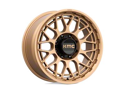 KMC Technic Matte Bronze 4-Wheel Kit; 20x9; 18mm Offset; 8x170mm Bolt Pattern; 125.10mm Hub Bore