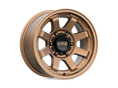KMC Trail Matte Bronze 4-Wheel Kit; 16x8; 0mm Offset; 6x139.7mm Bolt Pattern; 106.10mm Hub Bore