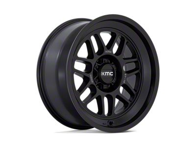 KMC Terra Satin Black 4-Wheel Kit; 20x9; 0mm Offset