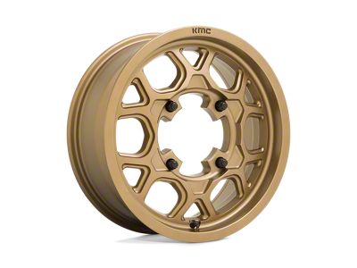KMC Mesa Lite Matte Bronze 4-Wheel Kit; 15x6; 38mm Offset