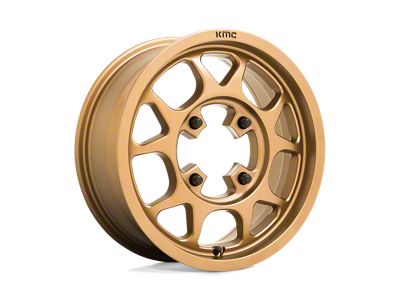 KMC Toro Matte Bronze 4-Wheel Kit; 15x6; 38mm Offset