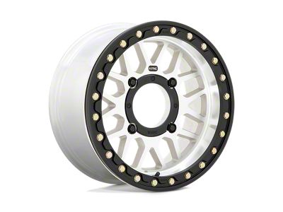 KMC Grenade Beadlock Machined 4-Wheel Kit; 15x7; 10mm Offset