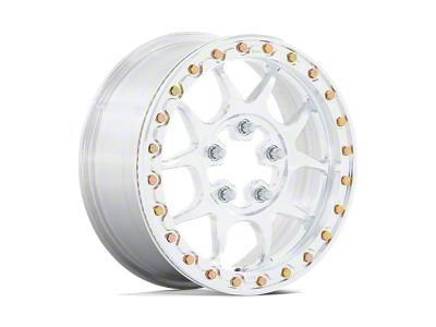 KMC Toro Forged Beadlock Raw Machined 4-Wheel Kit; 15x6; 38mm Offset; 5x114.3mm Bolt Pattern; 72.56mm Hub Bore