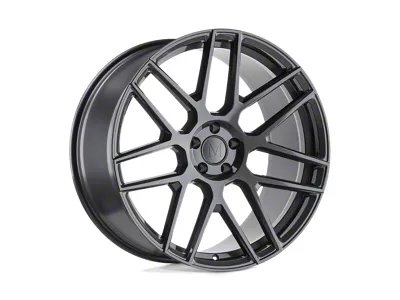 Mandrus Miglia Gloss Gunmetal 4-Wheel Kit; 20x10; 45mm Offset